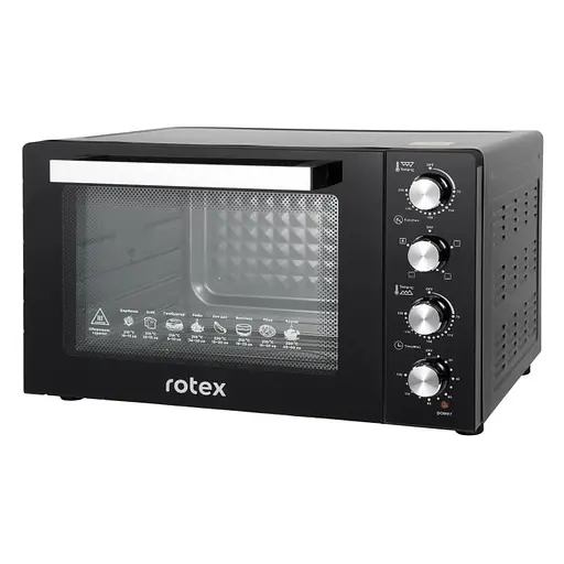 Електрична піч Rotex ROT455-B2G EUROSTANDART - фото 3