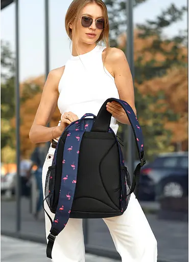 Жіночий рюкзак Sambag BRIX PJT FLAMINGO 40 x 27 x 15 см (11711053) - фото 8