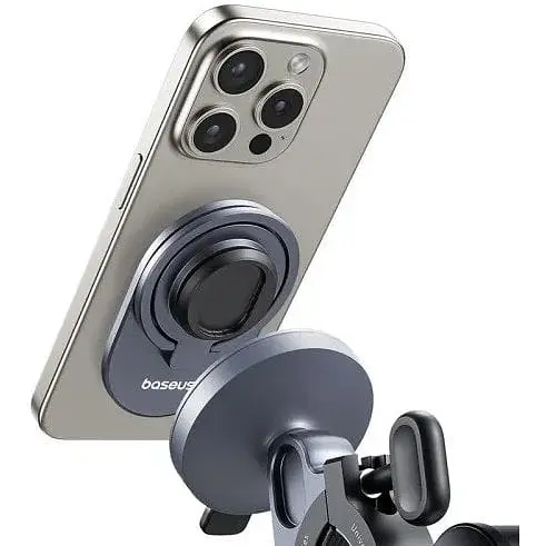 Мото-вело держатель Baseus PrimeTrip Series Stick-on Type Bike Phone Mount черный C40569001121-00 - фото 1