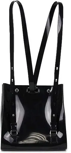 Женская каучуковая сумка-рюкзак трансформер Zaxy Closer Bag черная sum0028698 - фото 8