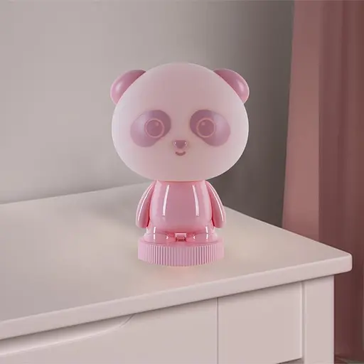 Світильник-нічник Kite LED з акумулятором Panda рожевий (K24-490-3-2) - фото 4