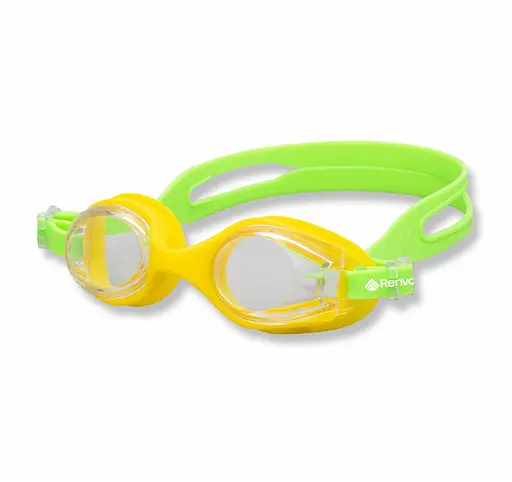 Дитячі окуляри для плавання Renvo Apure Anti-fog JR Жовтий Салатовий OSFM (1SG100-1108) - фото 1