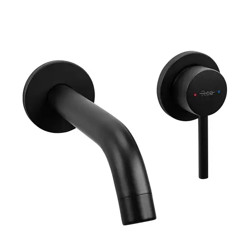 Змішувач для умивальника Rea Owen black + BOX прихованого монтажу REA-B5332 Чорний матовий - фото 3