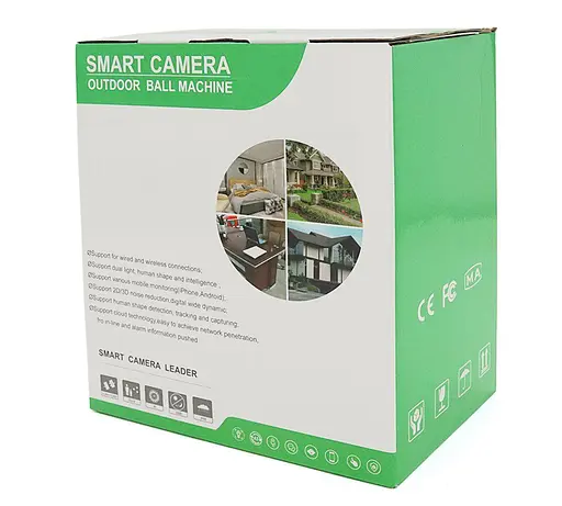 Wi-Fi видеокамера с двумя объективами уличная PiPo PPIPC34D4MP20 4+4Мп RJ45 PTZ 2.8 mm ICSee - фото 4