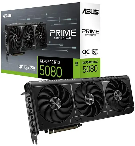 Видеокарта ASUS RTX 5080 16GB PRIME OC Edition (PRIME-RTX5080-O16G) (GDDR7, 256 bit, PCI-E v5.0 x16) - фото 11
