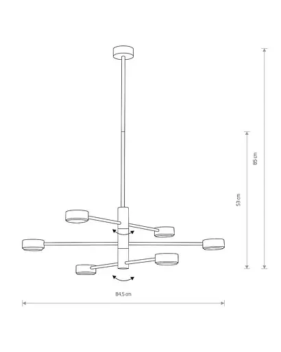 Люстра Nowodvorski 7946 Orbit - фото 5