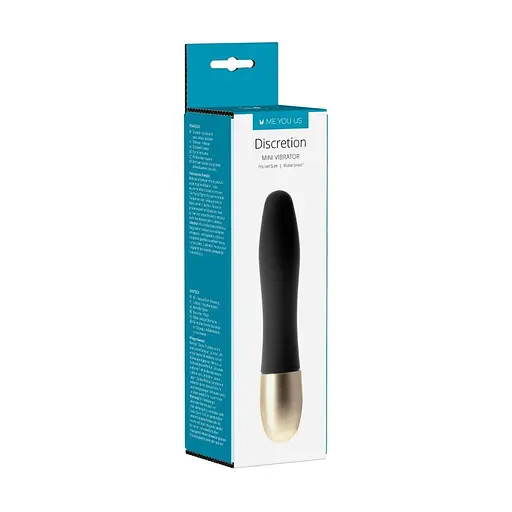 Міні вібратор Me You Us Minx Discretion Bullet 8 см чорний - фото 2