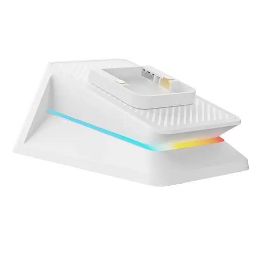 Беспроводная мышь RAPOO VT7+P5 Charging Dock White