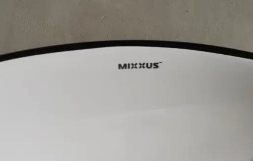 Умивальник накладний Mixxus Premium Ellipse-0108 Edge Black 400x330x145 мм MP6527, Білий - фото 2