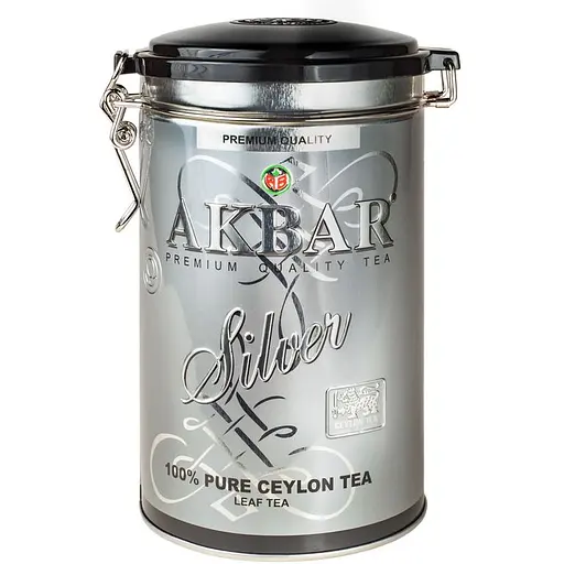 Чай чорний Akbar Silver цейлонський листовий 150 г