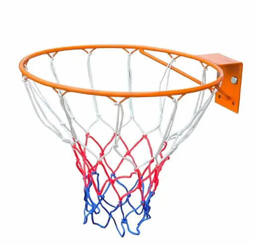 Баскетбольне кільце, металевий, з сіткою