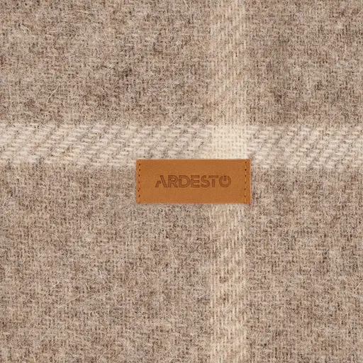 Плед Ardesto Leonardo Alpina 100% вовна бежевий 140 x 200 см (ART0702LM) - фото 7
