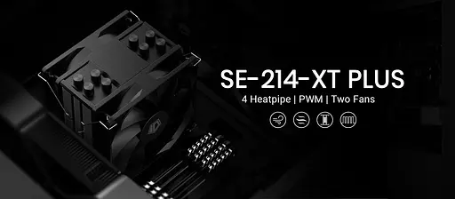 Кулер для процессора ID-Cooling SE-214-XT Plus (SE-214-XT Plus) - фото 8