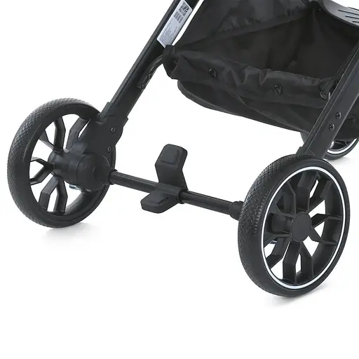 Детская прогулочная коляска-книга Bambi M 5727 Flash Black Черная - фото 2