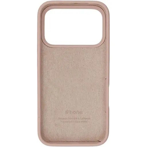 Чохол Silicone Case для Apple iPhone 17 Pro Max Pink Sand AA [145146] - фото 2