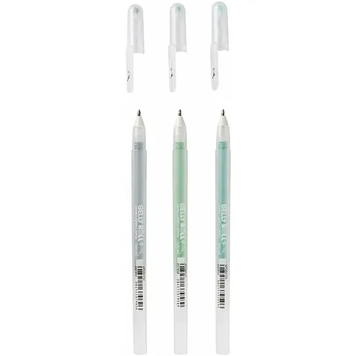 Набор гелевых ручек Sakura Stardust Forest 3цв. - фото 3