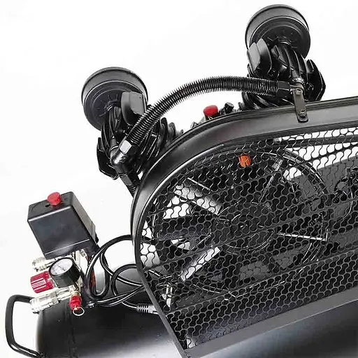 Компресор двоциліндровий пасовий Apro OFBD-100 2,2кВт 402 л/хв 100 л 30412 - фото 5