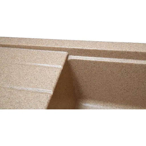 Кухонна мийка Romzha Patrat 78 Piesok (301) - фото 3