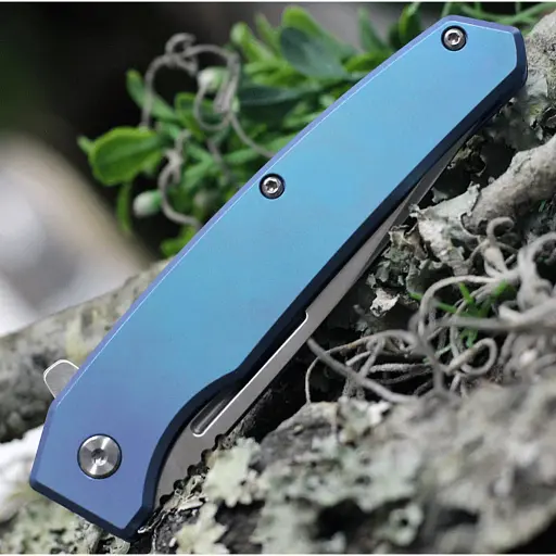 Ніж Ontario Knife Ti22 Ultrablue - фото 6