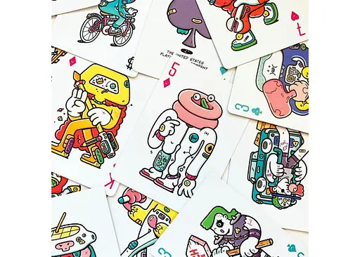 Карти гральні United States Playing Card Company Bicycle Brosmind Four Gangs (09386) - фото 8