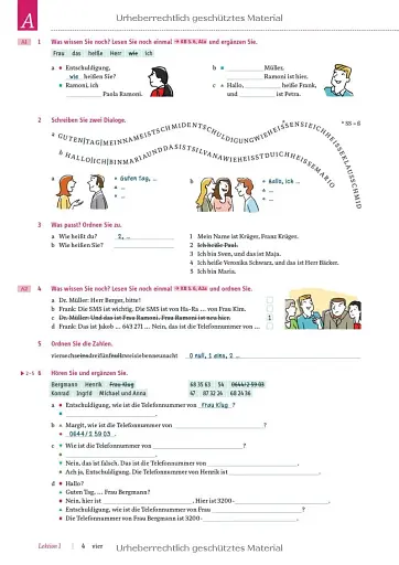 Motive A1-B1. Arbeitsbuch, Lektion 1-30 + MP3 - фото 9