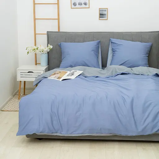 Комплект постільної білизни Viluta євро сатин 7855 - фото 2