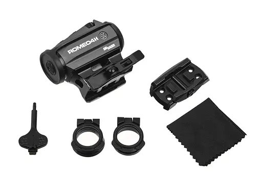 Коллиматорный прицел SIG Optics ROMEO4H RD, BALLISTIC CIRCLE QUADPLE, 0.5 MOA ADJ, GRAPHITE - фото 5