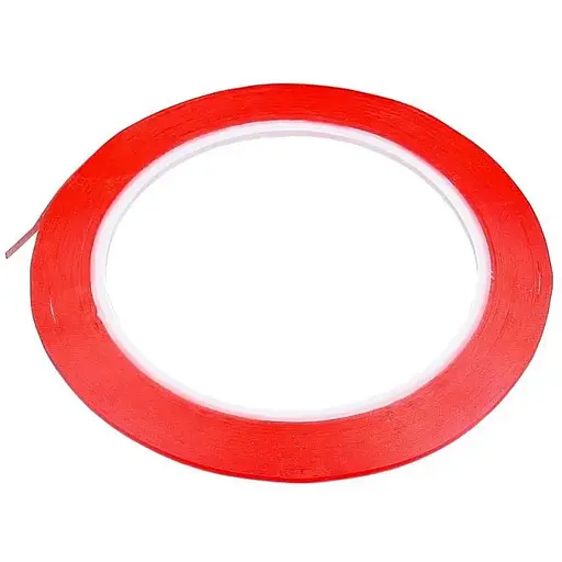 Скотч двосторонній 3M прозорий 2мм x 25м - фото 1