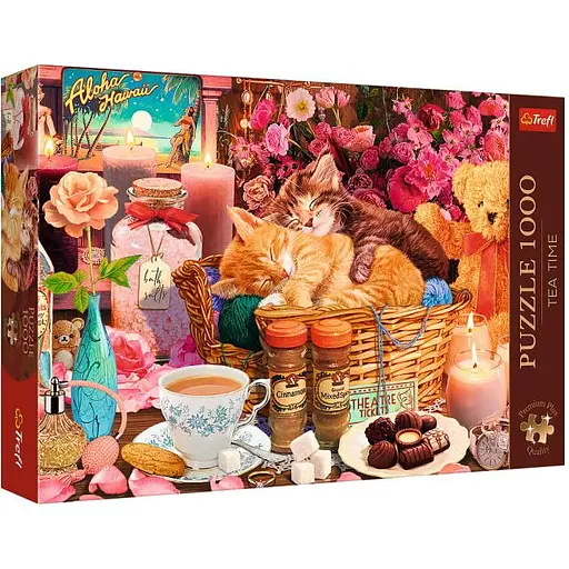 Пазл Trefl Время чаепития: Что-то приятное 1000 эл. (10802)