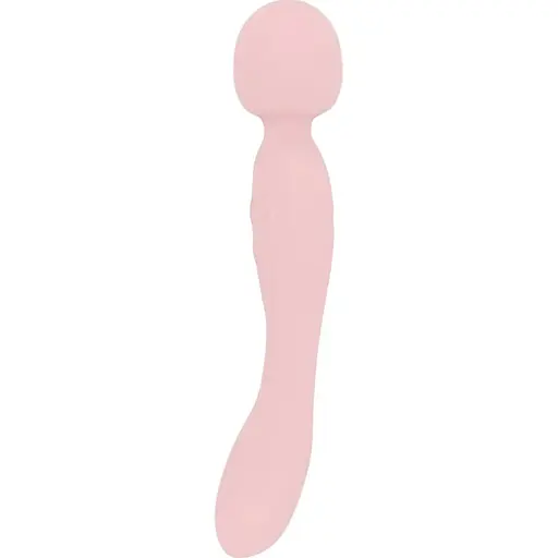Вибратор Good Vibes Only Simi Double-Sided Wand Vibrator Soft Silicone Pink (SX3076) [152368] - фото 2