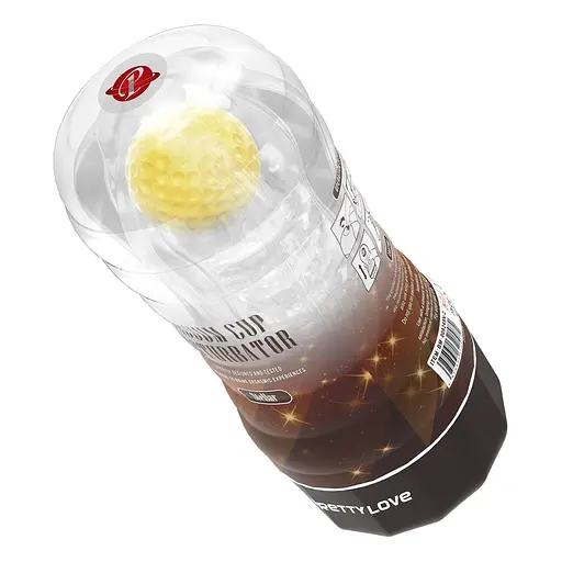 Мастурбатор Pretty Love Vacuum Cup Stellar жовтий - фото 4