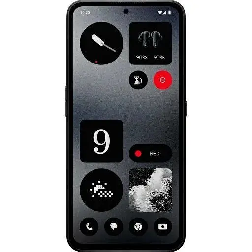 Смартфон CMF by Nothing Phone 1 8/256GB Black (Global Version) (MediaTek) - фото 2