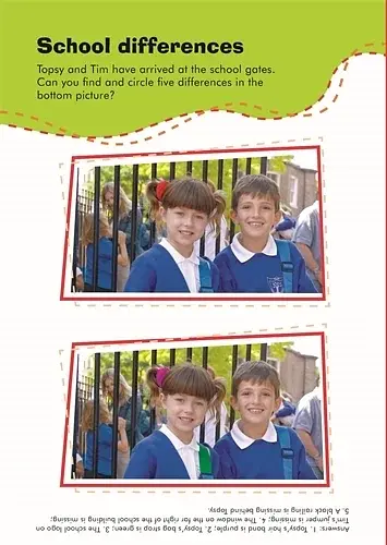 Topsy and Tim. Our School Day. Sticker Activity Book - фото 4