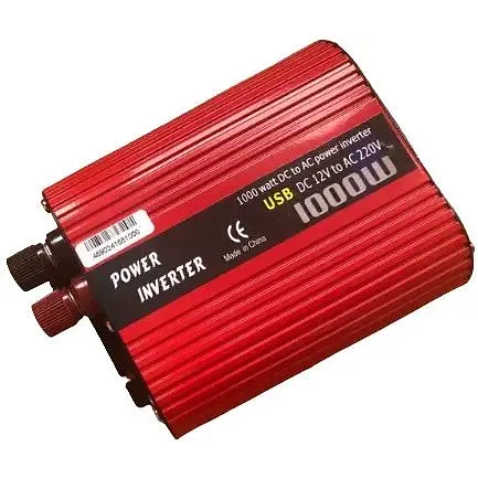Преобразователь постоянного тока Wimpex 1000W инвертор для автомобиля 12-220В - фото 1