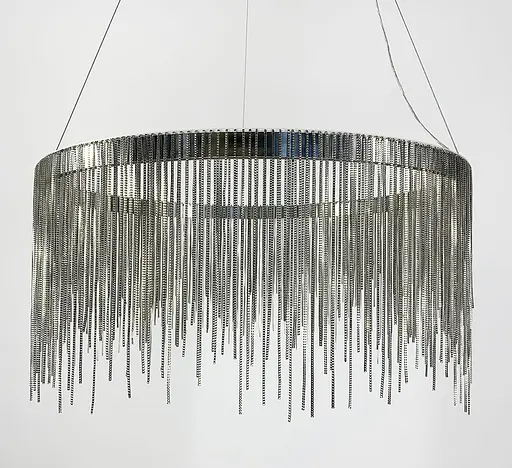 Хромована люстра з ланцюжками Ø 80 см | Арт. SP 07-800 | Line F - фото 3