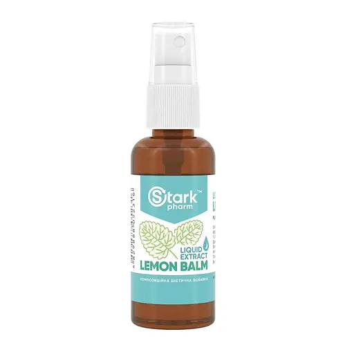 Екстракт меліси Stark Pharm Stark Lemon Balm Liquid Extract 50 ml (1086-2023-10-2983)