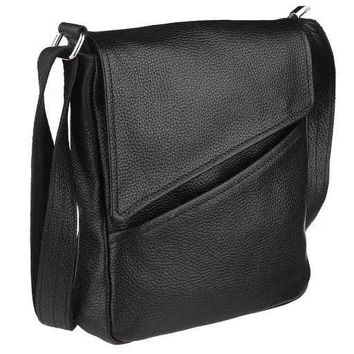 Чоловіча шкіряна сумка через плече TARWA 25.5х22х4 см sum0025811 - фото 1