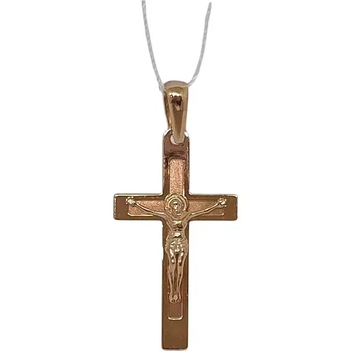 Золотий хрестик Favoritum Розп'яття Христа. 133-ИС