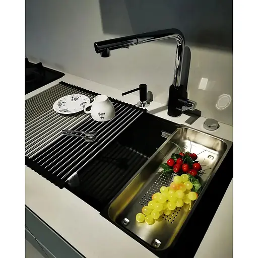 Кухонна мийка Franke Maris, фраграніт, прямокутник, без крил, 553х433х200мм - фото 4