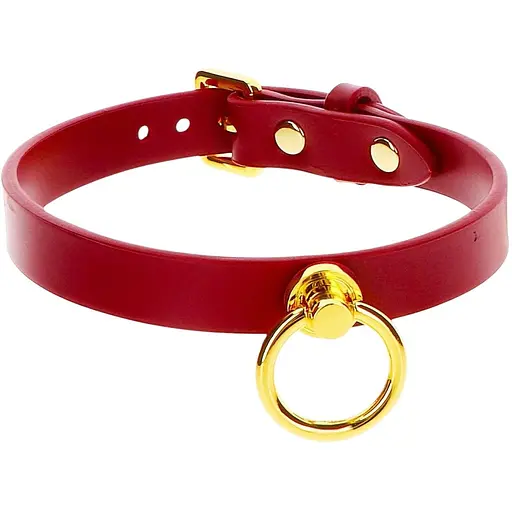 BDSM нашийник Taboom O-Ring Collar червоний