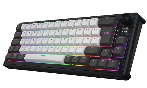 Клавіатура HATOR Skyfall 65 PRO Wireless Silent Switches UK-ISO Grey Black (HTK4160EU) - фото 3