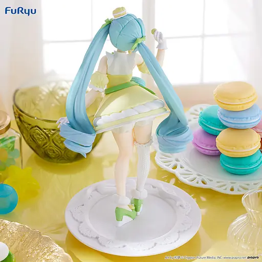Фігурка FuRyu Вокалоїд Хацуне Міку VOCALOID Hatsune Miku Citron Macaron ver. 21 см FR V HMCM 21 - фото 3