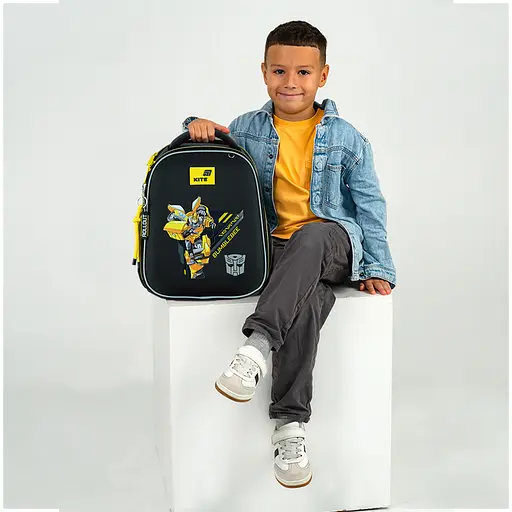 Рюкзак Kite Education каркасний 555 TF Чорний (TF26-555S) - фото 18