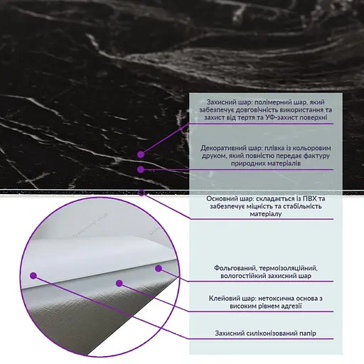 Самоклеящаяся виниловая плитка 600х300х1,5мм, цена за 1 шт. (СВП-106) Глянец SW-00000495 - фото 3