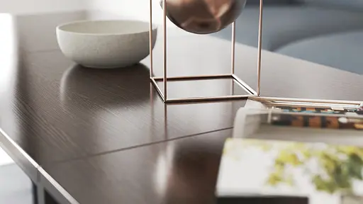 Стол журнальный трансформер Куб Комбо Ferrum-decor 540x532x500 Черный металл ДСП Венге Магия 16 мм (FRD-105313) - фото 7