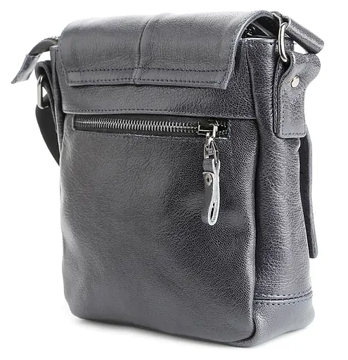 Чоловіча шкіряна сумка SHVIGEL 18х18х6 см sum0026530 - фото 4