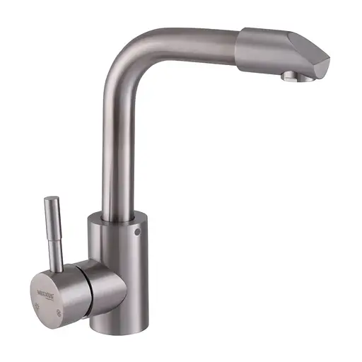 Смеситель для умывальника Mixxus SOX-001 SS2842 Нержавеющая сталь - фото 1