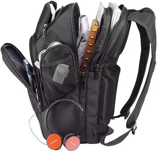 Рюкзак міський для ноутбука 17 дюймів чорний Sumdex sum0028804 - фото 6