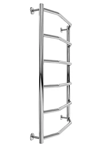 Водяна рушникосушка Mario Inox Трапеція 770x430/400 1.8.044618.P, Хром, нижнее - фото 3