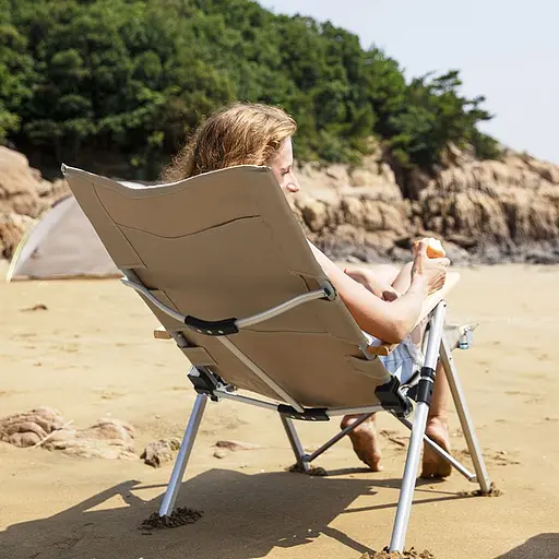 Крісло складане Naturehike NH17T003-Y бежевий - фото 3